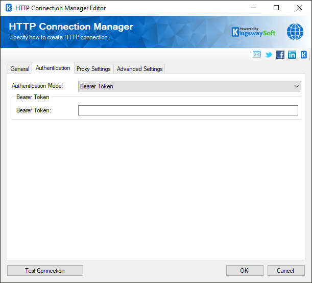 HTTP Connection Manager - Auth - Bearer Token